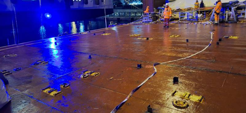 Comment se déroule un contrôle d’arrimage et de saisissage de marchandises