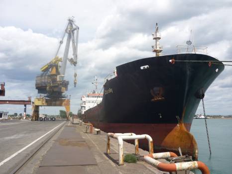 Quai acier Fos-sur-Mer ArcelorMittal