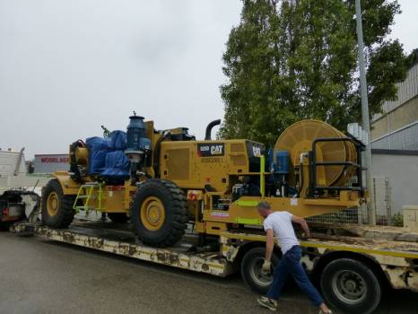 Expertise de matériel de travaux publics par route en région Sud