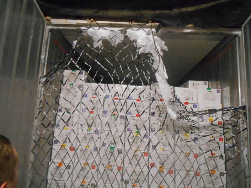 Expertise sur des crevettes surgelées suite à un problème de température Bouches du Rhône