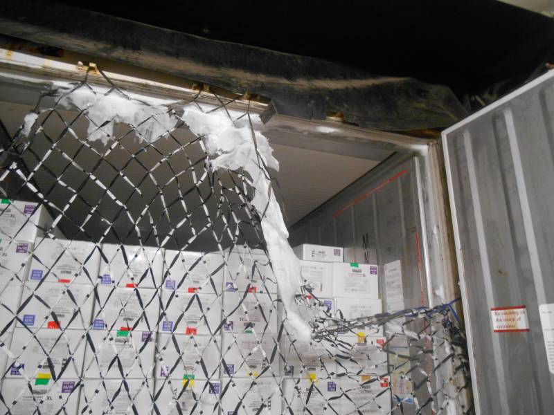 Expertise sur des crevettes surgelées suite à un problème de température Bouches du Rhône