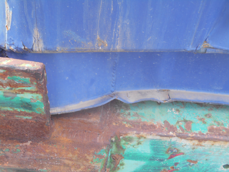 Expertise conteneur endommagé port de Sète