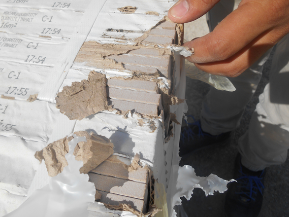 Expertise transport – Dalles en céramique endommagées – Le Mees | Assistance assurance