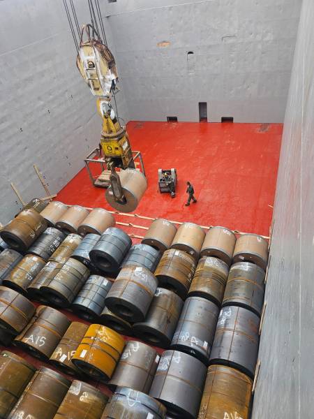 Réalisation d'un Tally à bord d'un navire de commerce.