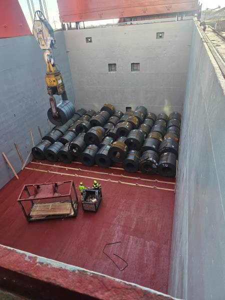 Réalisation d'un Tally à bord d'un navire de commerce.