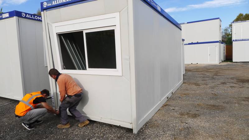 Expertise sur des modules de chantier / Algeco Antibes, Cagnes-sur-Mer, Côte d’Azur, Alpes-Maritimes