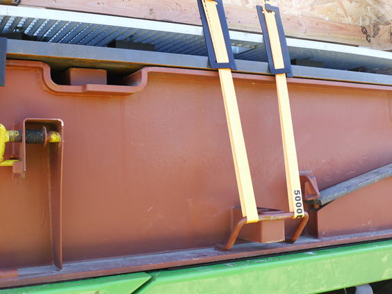 Contrôle arrimage et saisissage colis lourds Fos-sur-Mer