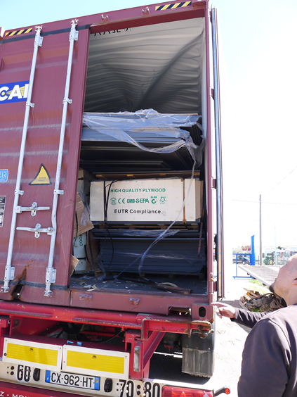 Inspection de conteneur endommagé à l’arrivée – Port de Sète - Intervention rapide par MCL Surveys