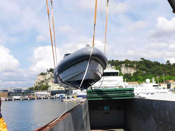 Surveillance et contrôle d'arrimage de bateaux de plaisance à Nice
