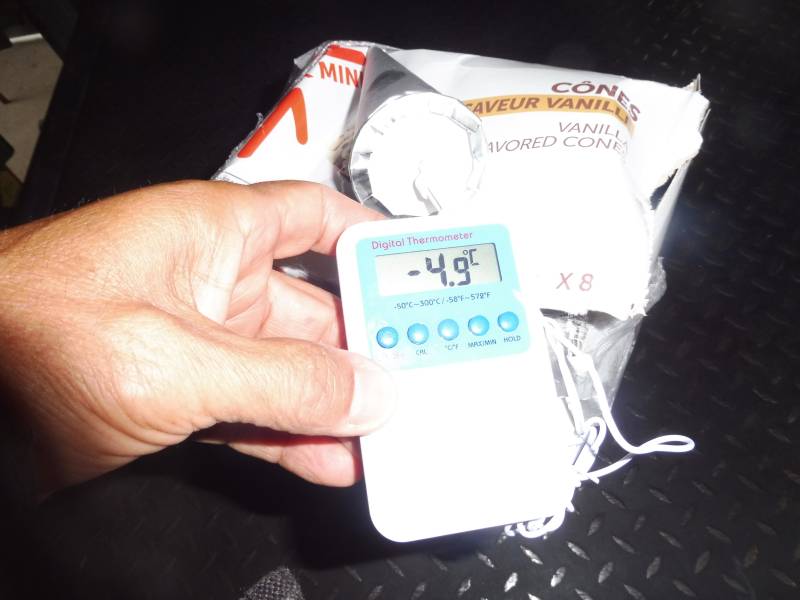 Expertise sur des produits surgelés suite à un problème de température à Fos sur Mer dans les Bouches du Rhône